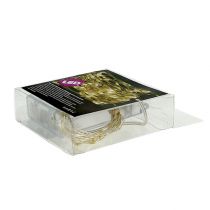 Artikel LED lichtketting 40s voor batterijen warm wit