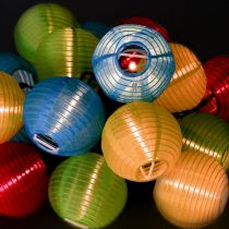 LED lichtketting lichtslinger 20 lantaarns 9.5m