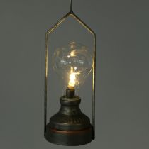Decoratieve lamp met haak Ø7cm H39cm