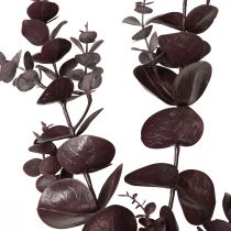 Artikel Lange decoratieve eucalyptus kunsttakken paars 103cm 2st