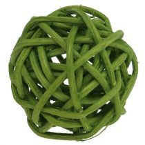 Lataball 3cm Groen gebleekt 72st