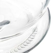 Artikel Glazen lantaarn voor een romantische sfeer in de tuin of op het terras, 18 cm