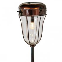 Lantaarn op zonne-energie om in te pluggen, LED buis licht Ø13,5cm L58cm H21cm