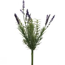 Artikel Lavendel Decoratie Kunst Bos Kunstplanten Paars 36cm