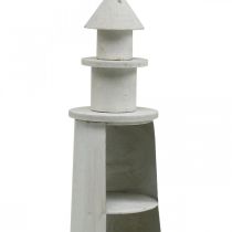 Artikel Vuurtoren Shabby Chic Crème Maritiem Deco Ø13cm H41.5cm