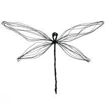 Artikel Dragonfly metaal metalen figuur bloemplug B28cm 2st
