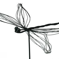 Artikel Dragonfly metaal metalen figuur bloemplug B28cm 2st