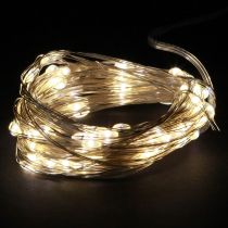 Artikel Fairy Lights 50 Micro LED Warm Wit Timer Voor Batterij 6 stuks