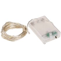 Artikel Fairy Lights 50 Micro LED Warm Wit Timer Voor Batterij 6 stuks