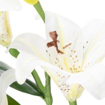 Artikel Kunstmatige leliebloem, realistische replica, duurzame decoratie voor woonruimtes, 66 cm, 2 stuks