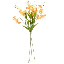 Artikel Kunstmatige lelies, decoratie voor bruiloften en evenementen, 77 cm, 4 stuks