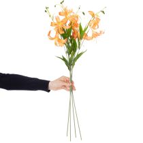 Artikel Kunstmatige lelies, decoratie voor bruiloften en evenementen, 77 cm, 4 stuks