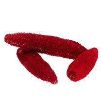 Artikel Loofah groot rood 20 st