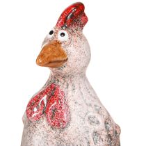 Artikel Grappig decoratief kip keramiek sierfiguur Pasen 10,5cm 4 stuks