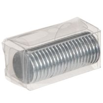 Artikel Ronde magnetische schijf voor kaarsenstandaards en metalen schalen, 1 cm, 20 stuks