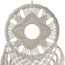 Artikel Macrame wandkleed dromenvanger crème wanddecoratie 29x72cm