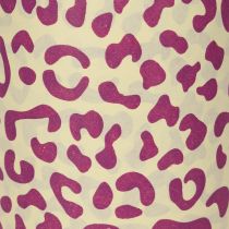 Artikel Manchetpapier, luipaardprint, paars, 25 cm, 100 m