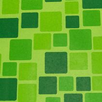 Artikel Manchetpapier voor bloemenboeketten in mozaïekdesign, 25 cm x 100 m