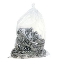 Artikel Maritima kegels 10cm - 14cm witgekalkt 25 st