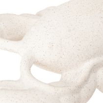 Artikel Maritieme decoratie Keramiek figuur Kreeft Wit 26,5×13×5cm