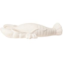 Artikel Maritieme decoratie Keramiek figuur Kreeft Wit 26,5×13×5cm