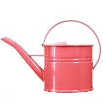 Artikel Metalen decoratieve gieter, roze bloempot, 1,25 l, binnen/buiten, balkon