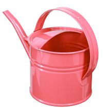 Artikel Metalen decoratieve gieter, roze bloempot, 1,25 l, binnen/buiten, balkon