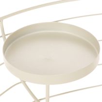 Artikel Ronde adventskrans kaarsenhouder voor vier theelichtjes of kaarsen, 35 cm