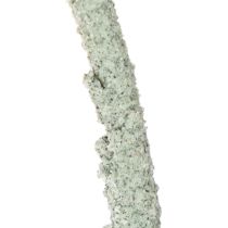 Artikel Decoratieve ronde ring op houten voet, metaal, voor gedroogde bloemen, 52 cm