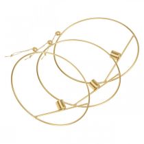 Artikel Kandelaar om gouden metalen sierring op te hangen Ø25cm 3st