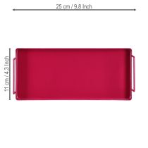 Artikel Dienblad met elegant design tovert elke tafel om tot een stijlvolle blikvanger (25 cm).