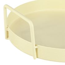 Artikel Rond dienblad voor de eetkamer, woonkamer en decoratie, 22 cm