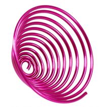 Metalen slakdraad slak roze 2mm 120cm 2st
