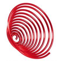 Aluminium draadschroef metaal schroef rood 2mm 120cm 2st