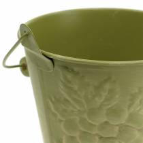 Artikel Sieremmer fruit gewassen geel, oranje, groen Ø15cm H14cm set van 3