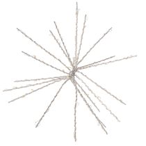 Artikel Decoratieve LED-lamp in de vorm van een poolster, warm wit, met timer, voor buiten, 29 cm