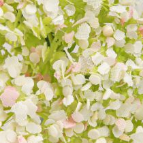 Artikel Kunstbloemenkrans kleine wit roze groene krans Ø25cm