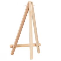 Artikel Mini-ezelkaarthouder naturel hout 11x19cm 6 st