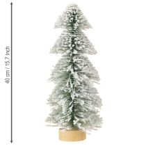 Artikel Mini kerstboom LED kerstspar besneeuwd 40cm