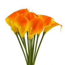 Artikel Mini calla kunst geel 28cm 12 st