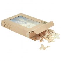 Artikel Mini Vlinders Metaal Strooidecoratie Goud 3cm 50 st