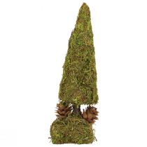 Artikel Mini-kerstboom kunstmatige tafeldecoratie mosboom H18cm