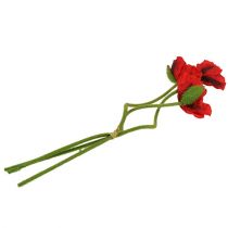 Artikel Klaproos rood 58cm - 74cm 3 st