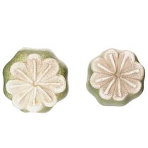 Artikel Tuindecoratie met klaprooszaadpeulen als stokjes voor een charmante tuin, 60 cm, 2 stuks