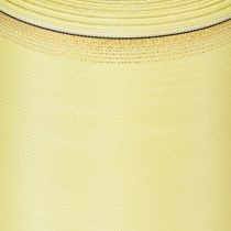 Artikel Moiré kranslint, lichtgroen met gouden rand, 175 mm x 25 m, hoogwaardige decoratie voor bloemstukken.