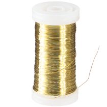 Artikel Mirtedraad, goud, 0,30 mm, 100 g, voor decoratie en knutselwerkjes