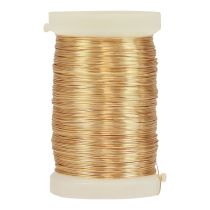 Artikel Bloemistendraad mirtedraad decoratief draad goud 0,30mm 100g 3 stuks