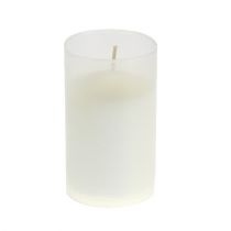Navulkaars voor graflicht wit H10cm 12 st.