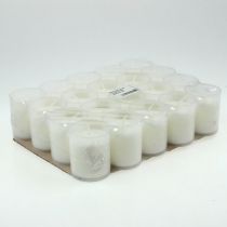 Navulkaars voor graflicht wit H5.8cm 20 stuks