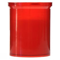Artikel Navulkaarsen voor graflichten rood H6,5cm 22h 15st
